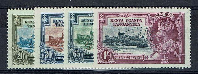 Image of KUT-Kenya Uganda & Tanganyika SG 124S/7S LMM British Commonwealth Stamp